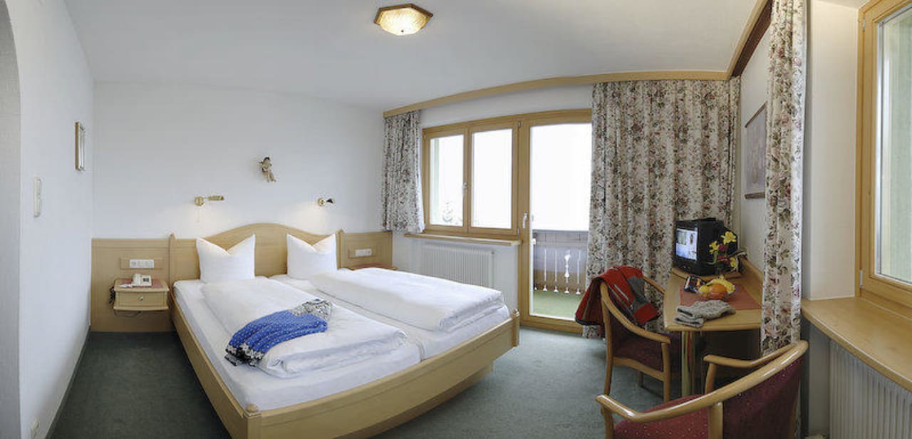 Panorama Doppelzimmer Pension Bergland