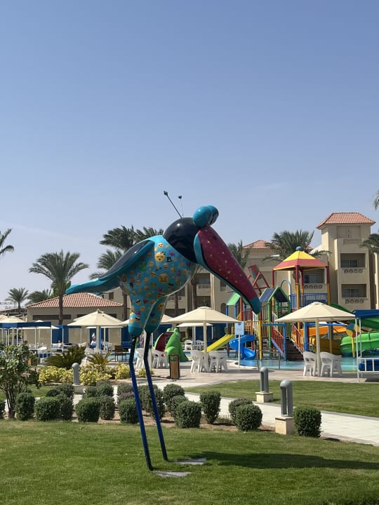 Gartenanlage Pickalbatros Aqua Blu Resort - Hurghada