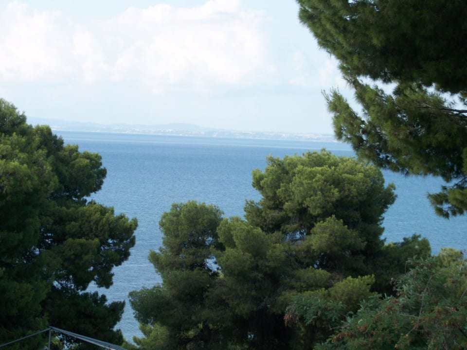 Blick vom Balkon Philoxenia Hotel