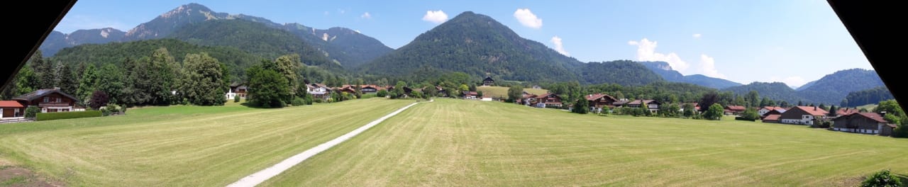 Ausblick Landhaus Hochgern