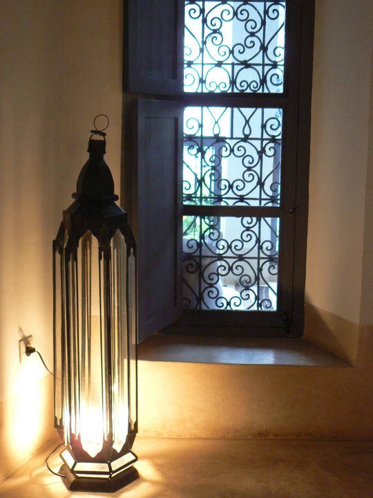 Typische Beleuchtung Hotel Riad Dar K