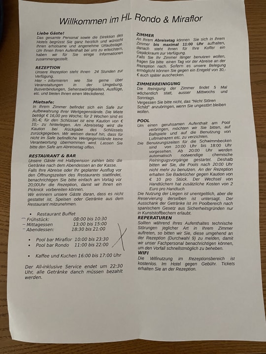 Sonstiges HL Miraflor Suites Hotel