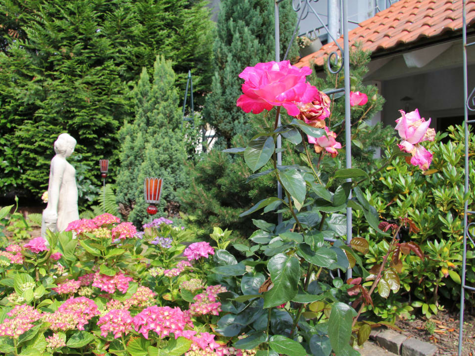 Gartenanlage Gästehaus No. 31 im Rosengarten