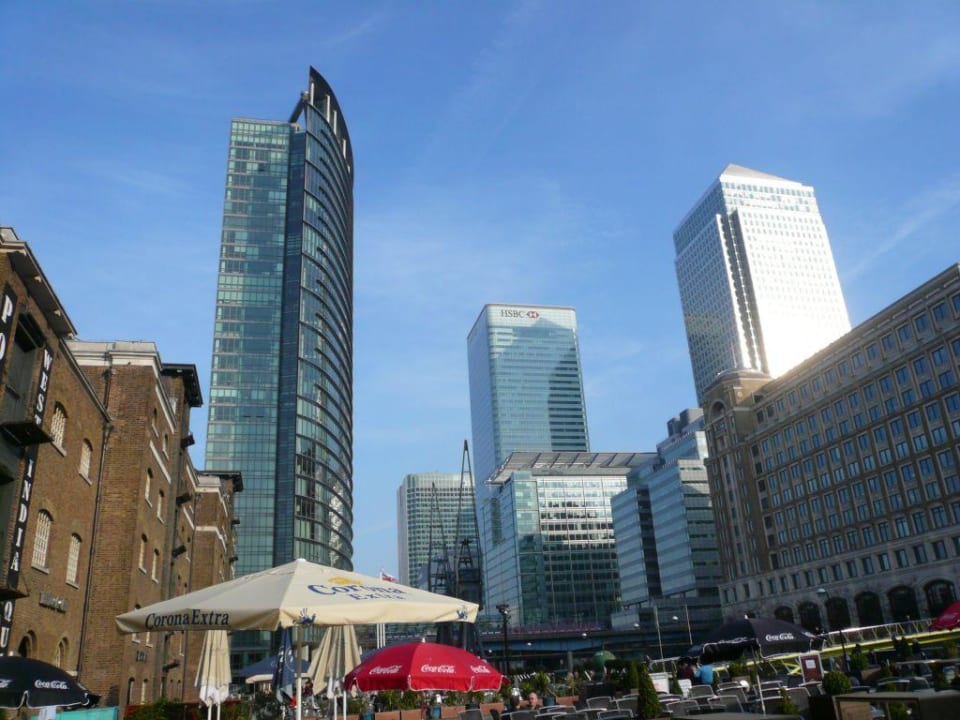 Hotel mit Restaurants London Marriott Hotel Canary Wharf