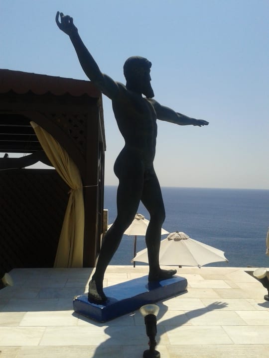 Poseidon bei...? Richtig, bei Taverna Poseidon Hotel Kalithea Horizon Royal