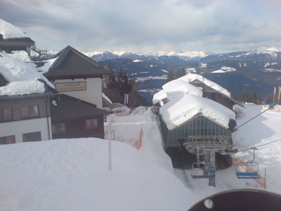 Blick von der Piste Aldiana Club Schlanitzen Alm