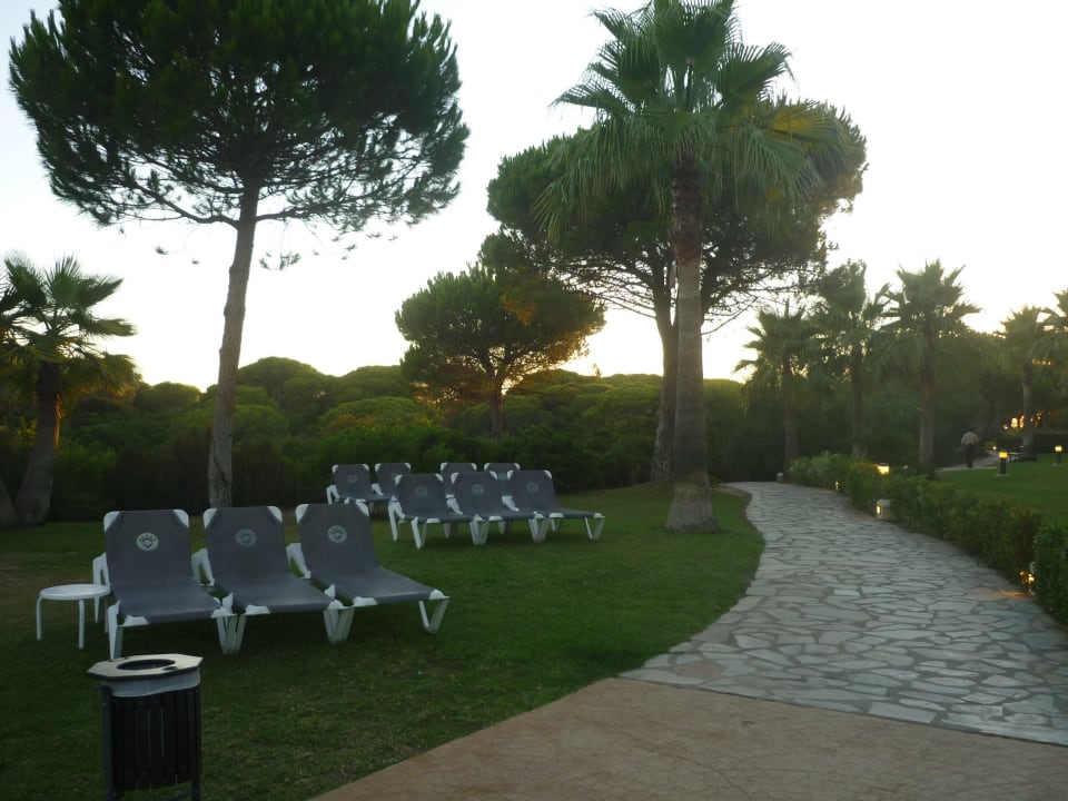 Gartenanlage am Abend Valentin Sancti Petri