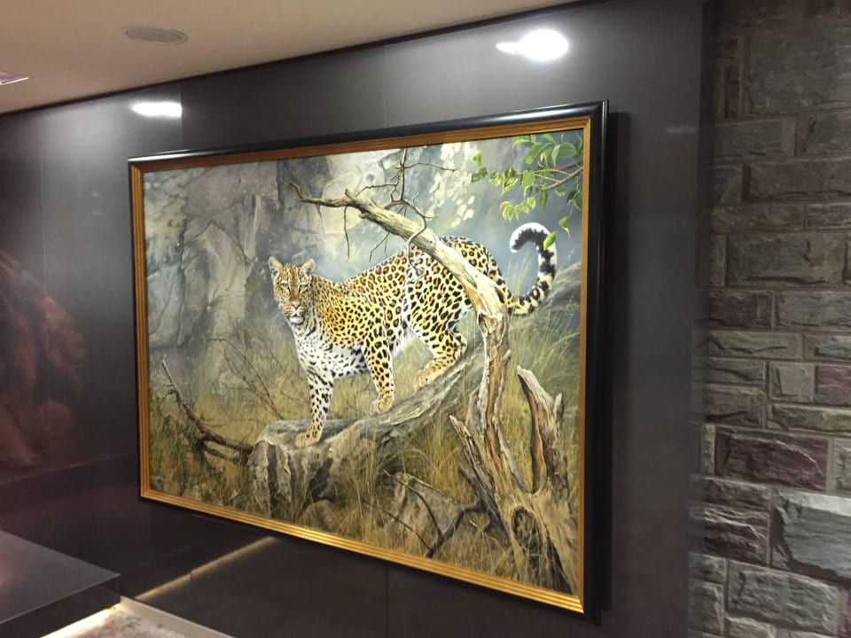 Auf der 'Afrika-Etage'...  Hotel Klostergut Jakobsberg