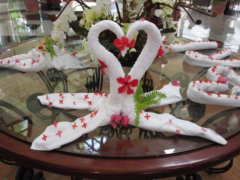 Ausstellung der Zimmerdeko Hotel Riu Bambu