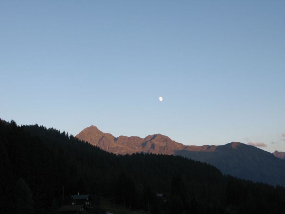 Sonnenuntergang, Kristberg Panoramagasthof Kristberg
