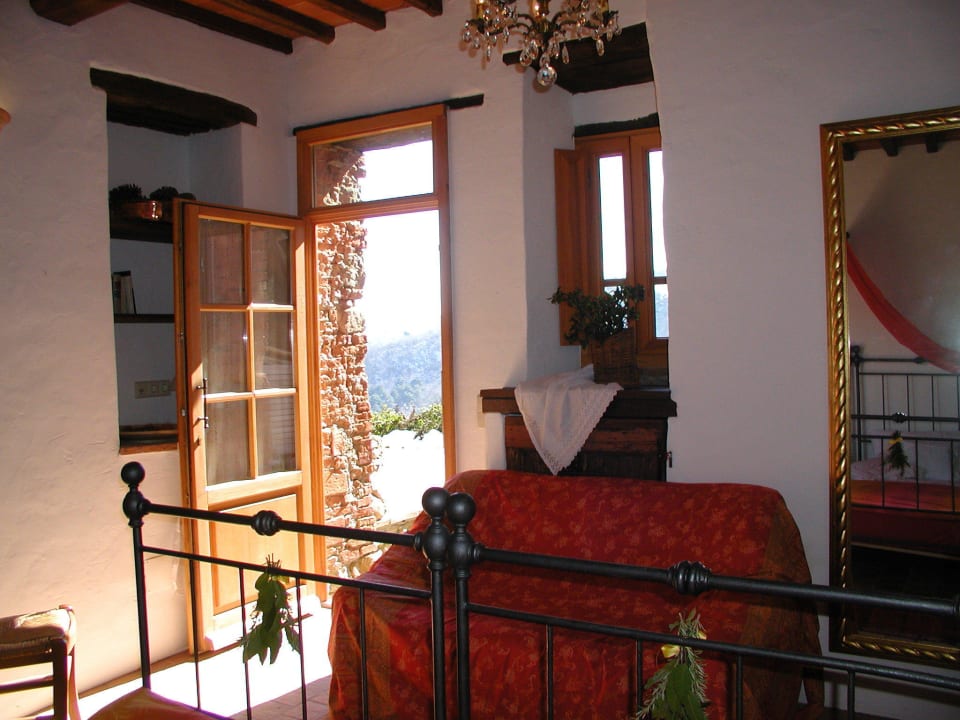 Schlafzimmer Appartement "Corbezzolo" Ventena Vecchia antico frantoio