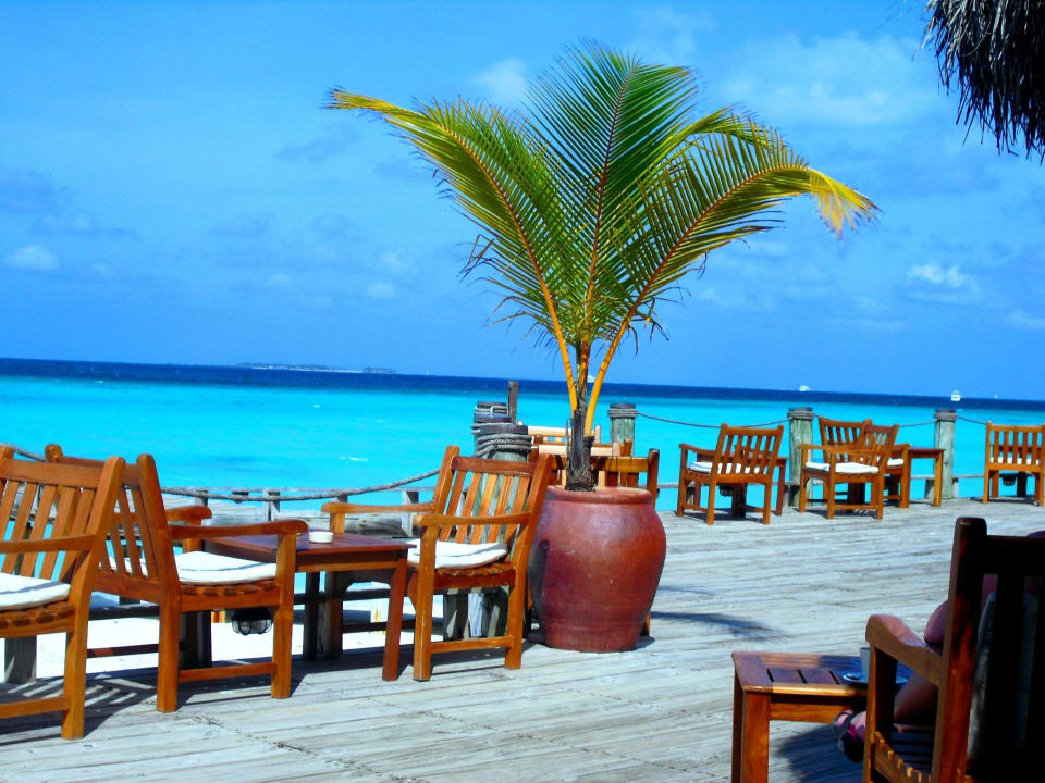 Schöner Ausblick Kuramathi Maldives