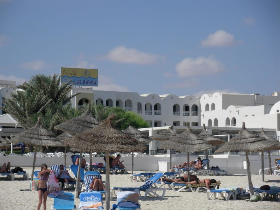 Hotelansicht vom Strand aus Calimera Yati Beach