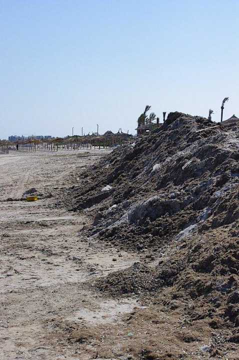 Zukünftiges Beachvolleyballfeld Hotel Rosa Beach