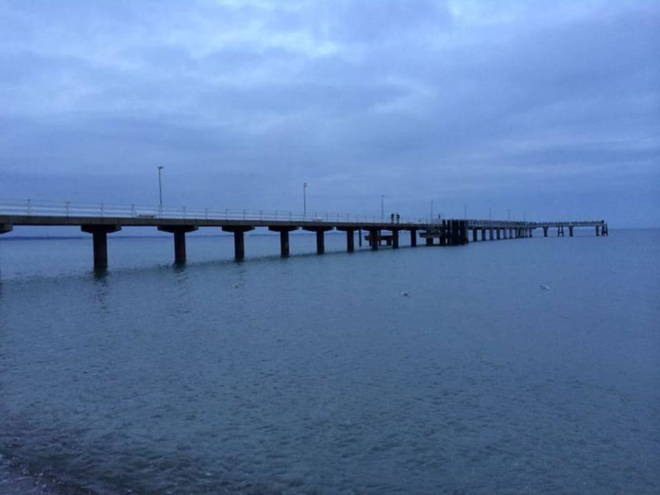 Spaziergang Ostsee Hotel Gran Belveder