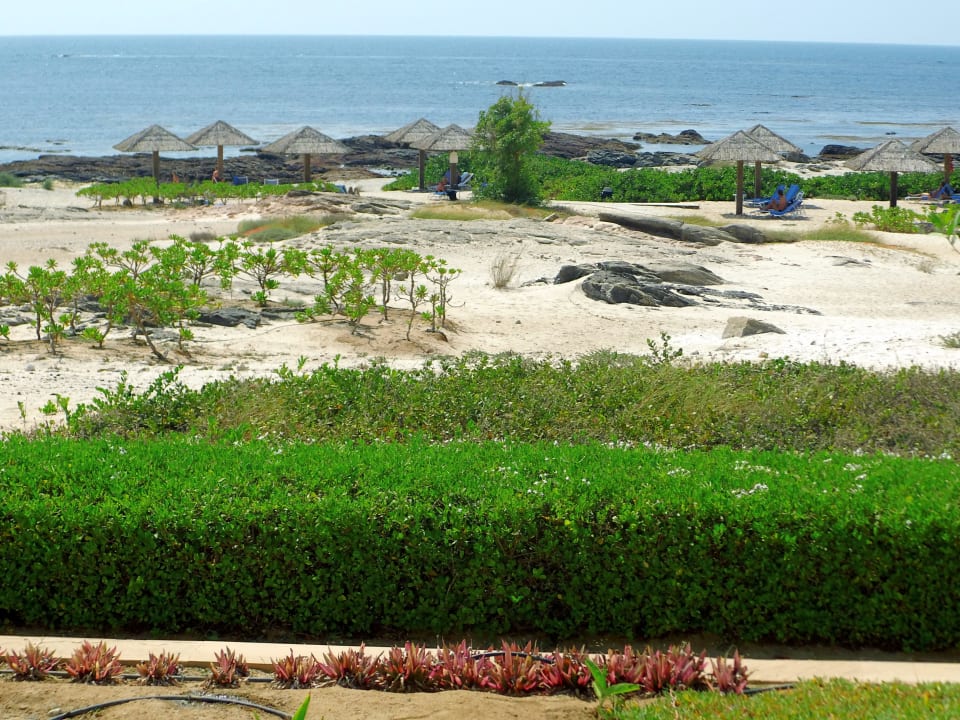 Steinig und voll Algen Wyndham Garden Salalah Mirbat