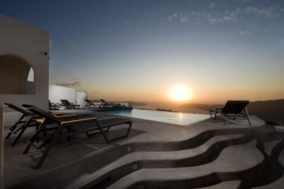 Sunset in Avaton Resort and Spa Hotel Avaton Resort & Spa