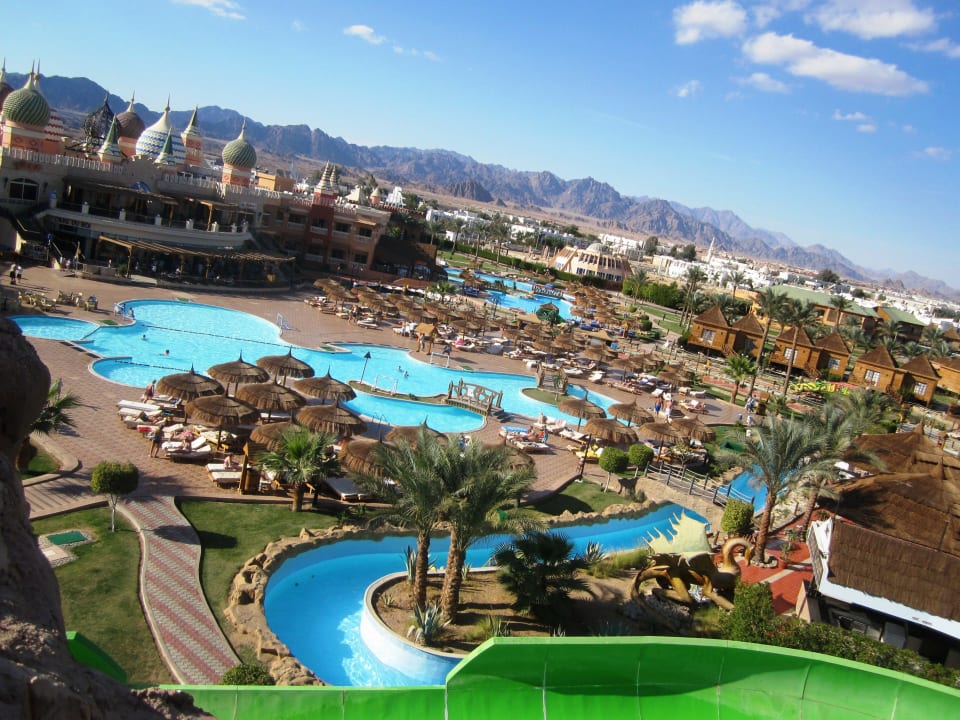 Вид с горки Pickalbatros Aqua Blu Resort - Sharm El Sheikh