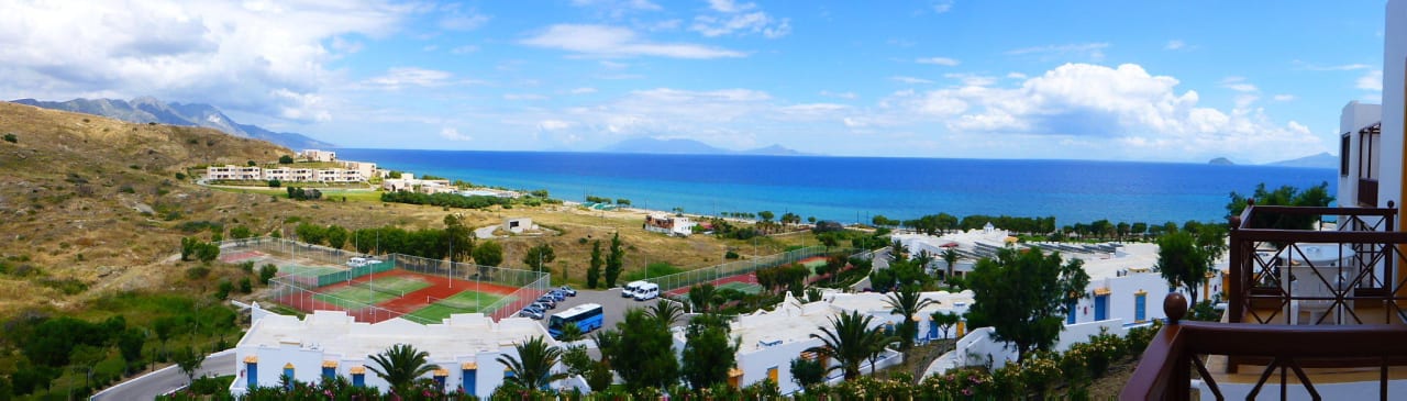 Ausblick vom Zimmer 452 Lagas Aegean Village