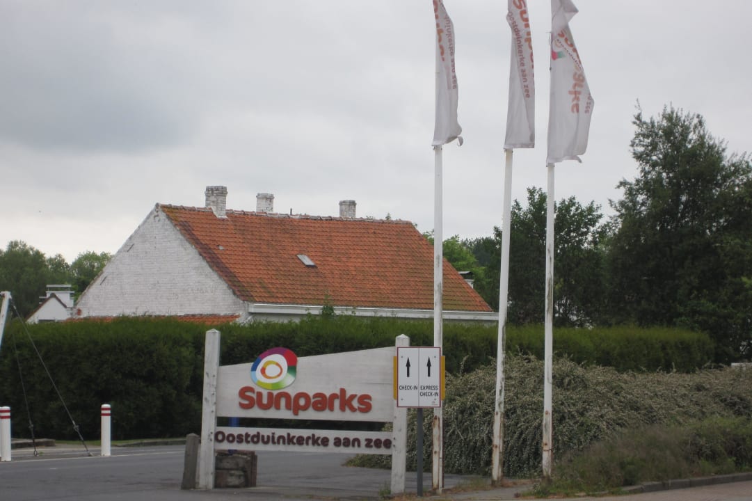 Haupteingang Sunparks Oostduinkerke aan zee