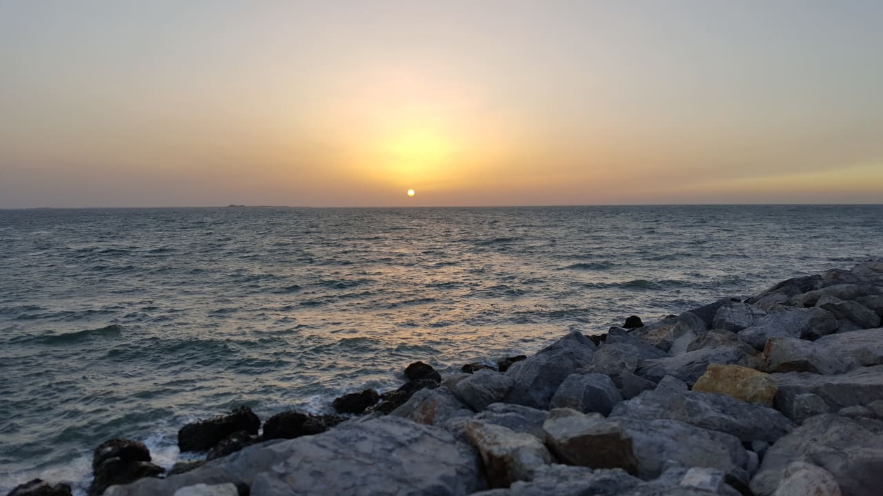 Sonnenuntergang Rixos Bab Al Bahr