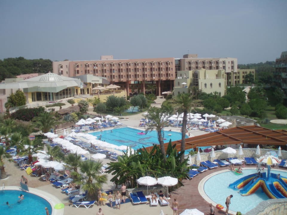 Vom Wasserparkturm aus gemacht  Blue Waters Club