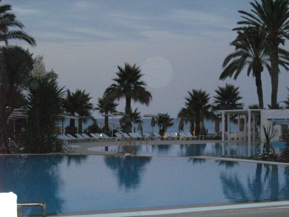 Abend am Pool Hotel Thalassa Mahdia