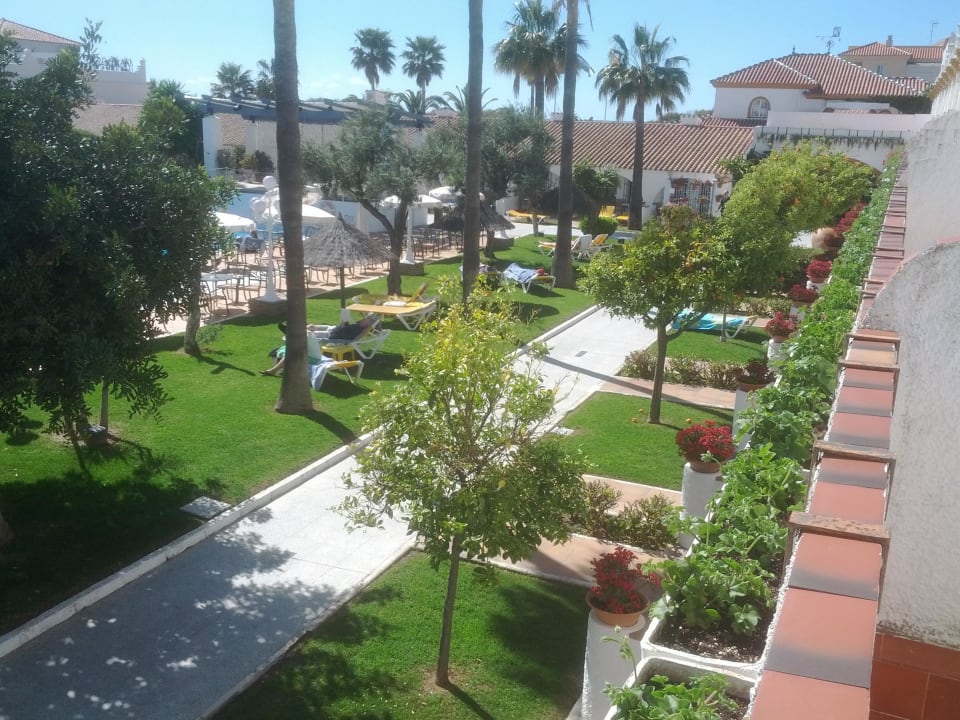 Bick aus dem Doppelzimmer Hotel Playa de la Luz