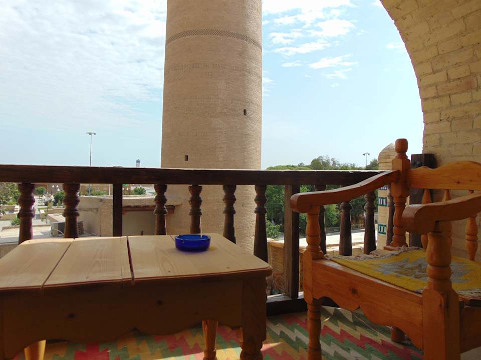 Ausblick Madrasah Polvon-Qori Boutique