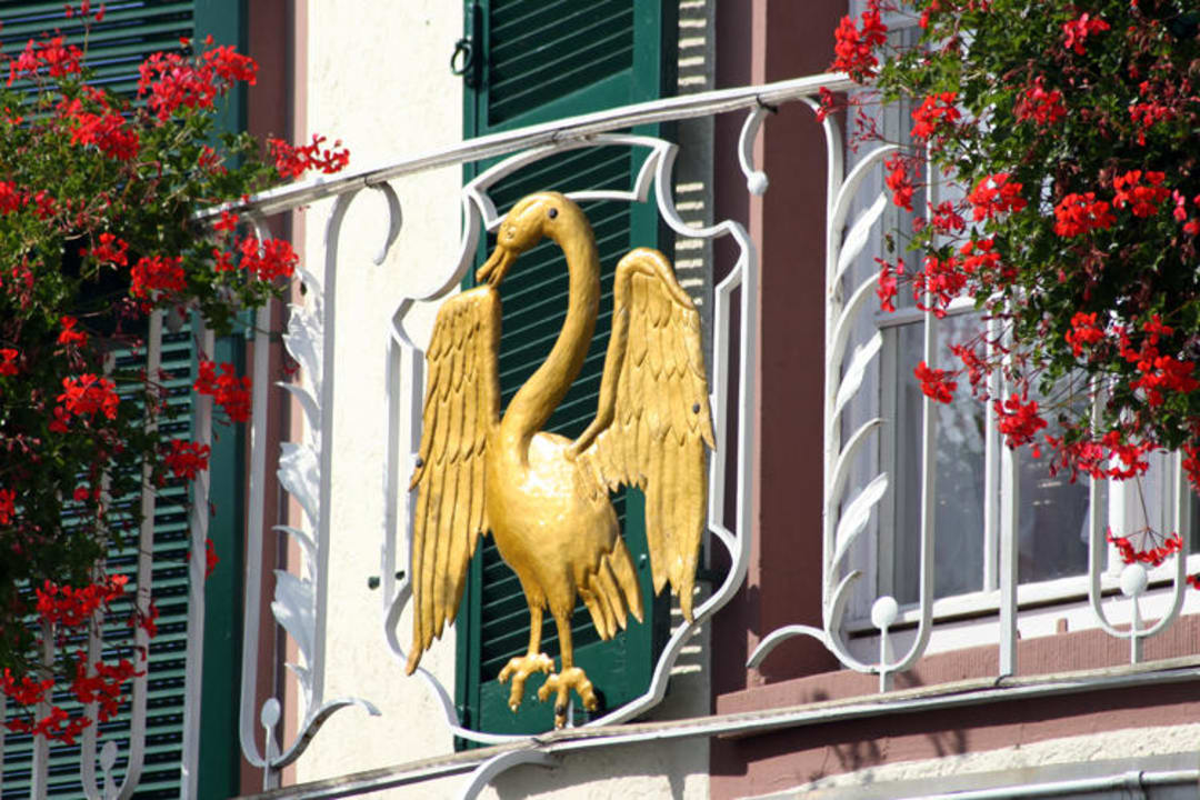 Viele Details gibt's zu entdecken Hotel Schwan