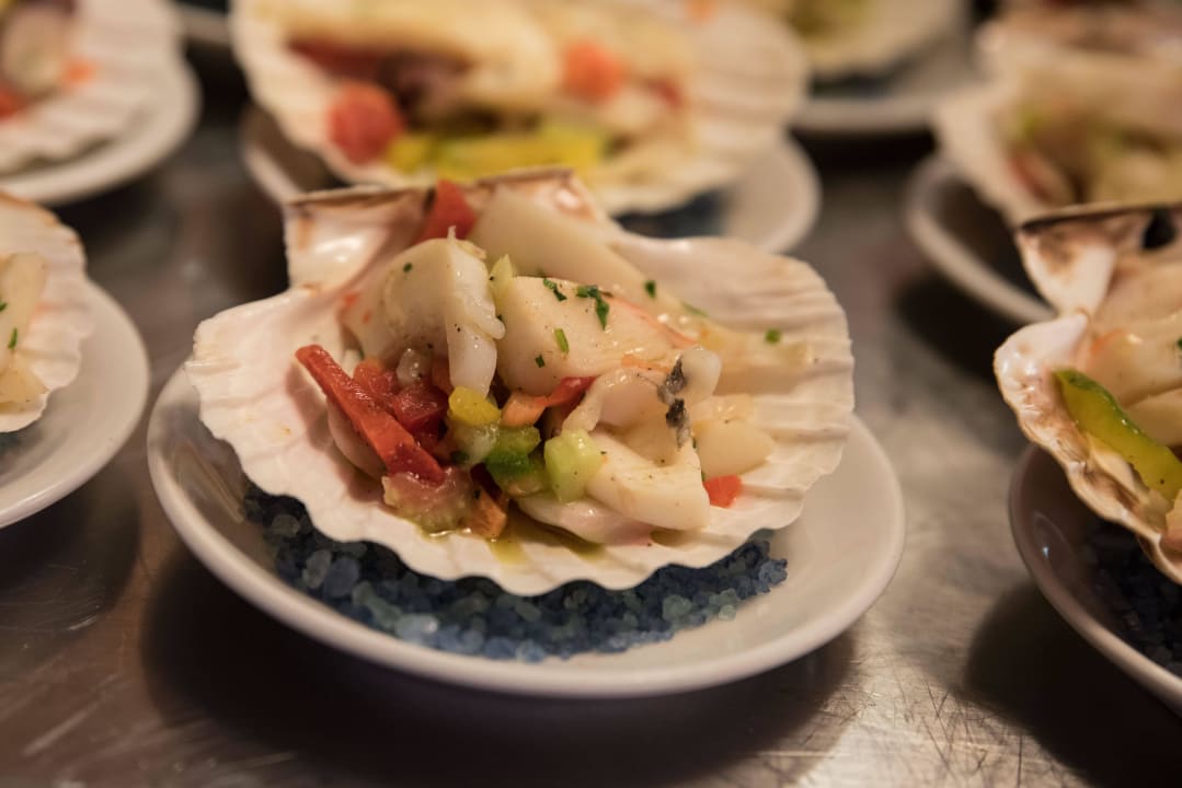 Vorspeisenbuffet Albergo Al Gallo Forcello