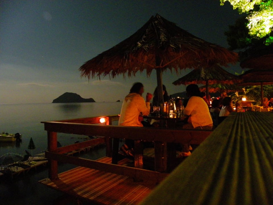 In our thalassa bar.... Porto Koukla Beach