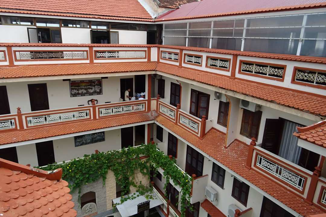 Blick von der Aussichtsplattform Hoi An Lantern Hotel