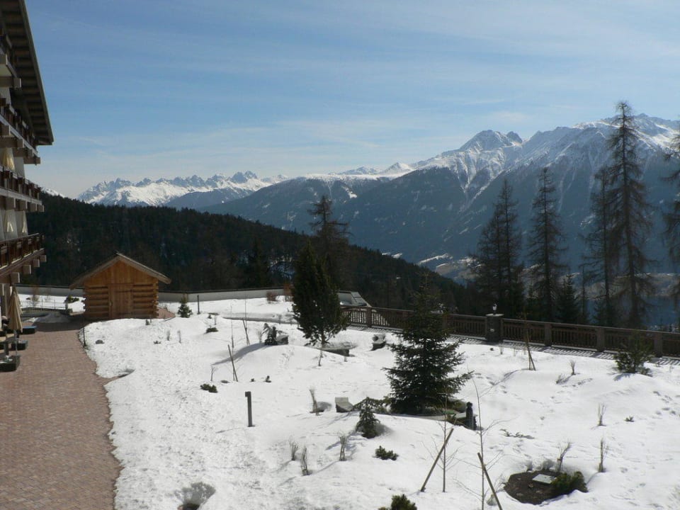 Hotelterrasse Interalpen-Hotel Tyrol