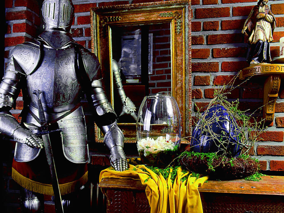 Eingangsbereich Burghotel Pass