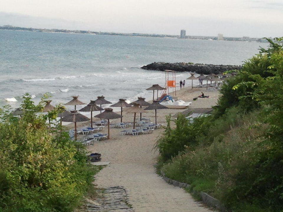 Weg zum strand Hotel Sineva Beach