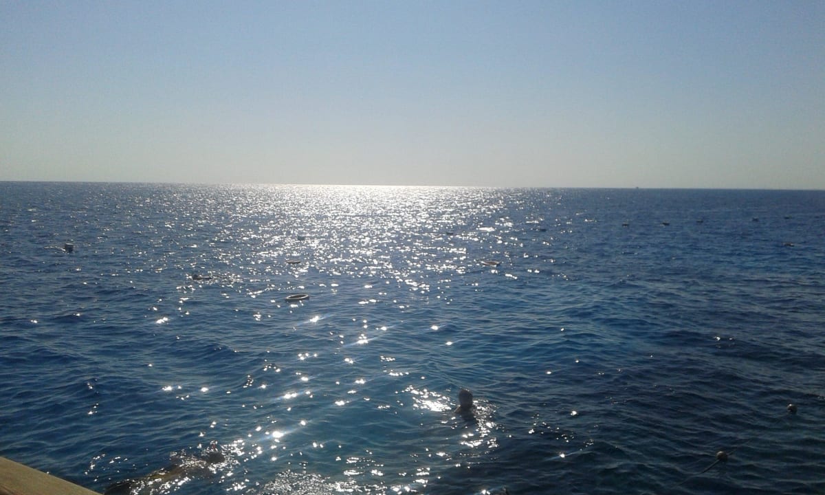 Beautiful view of the sea SUNRISE Royal Makadi Resort