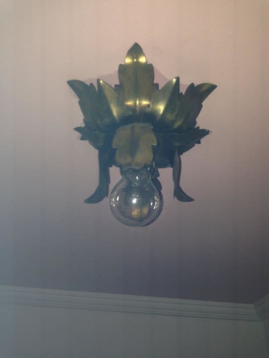 Beleuchtung aus der Nachkriegszeit Romantik Spa Hotel Elixhauser Wirt