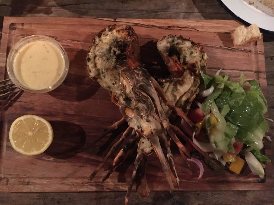 Giant Prawns Shanti Maurice Resort & Spa