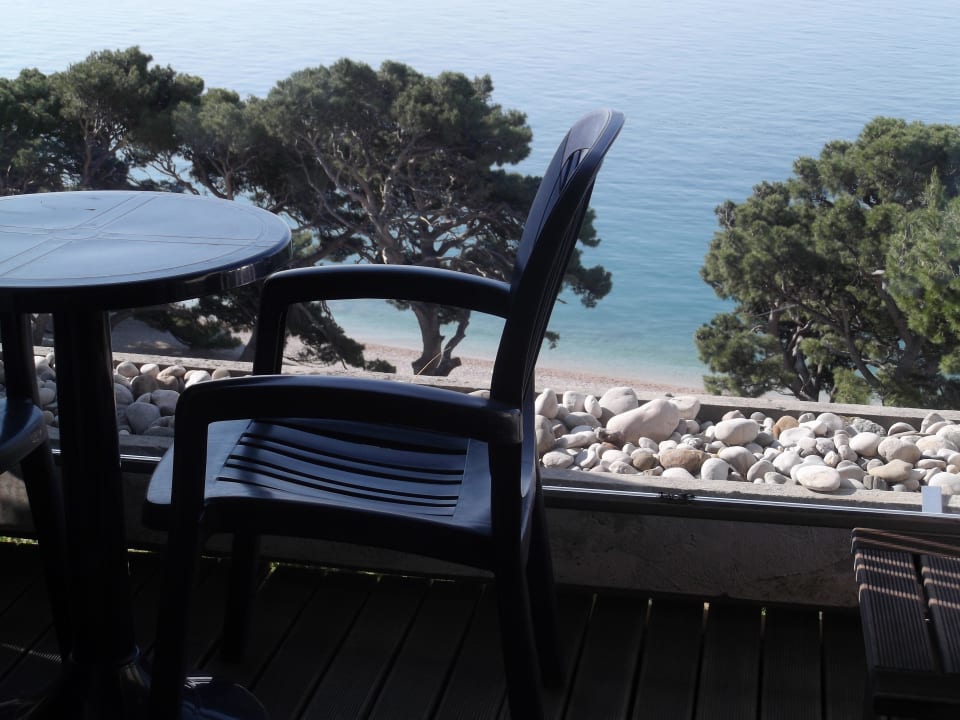 Blick aus dem Bett Bluesun Hotel Soline