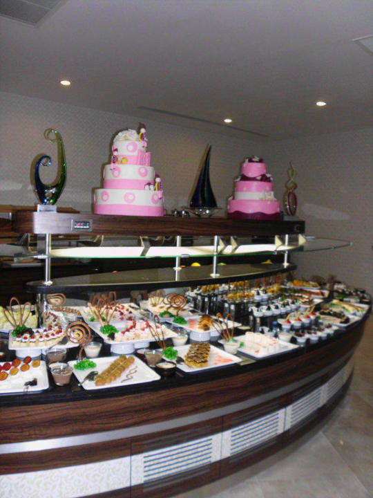 Dessert-Büffet  Side Prenses Resort & Spa