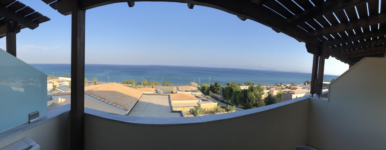Ausblick Grand Blue Beach Hotel