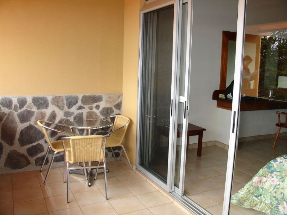 Balkonbereich Hotel Montana Monteverde