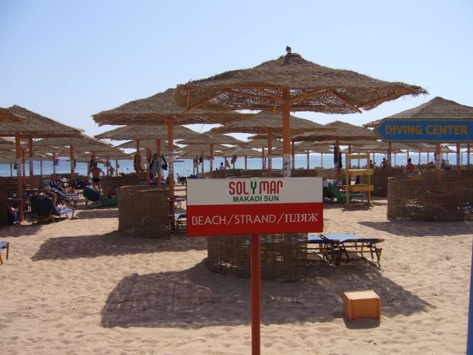 Strandabschnitt des Hotels Jaz Makadi Gardens - TUI BLUE Makadi Gardens - Adults Friendly 16 Years Plus