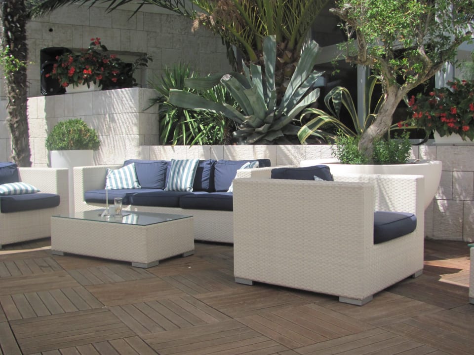 Gemütlicher Sitzbereich Valamar Riviera Hotel & Residence