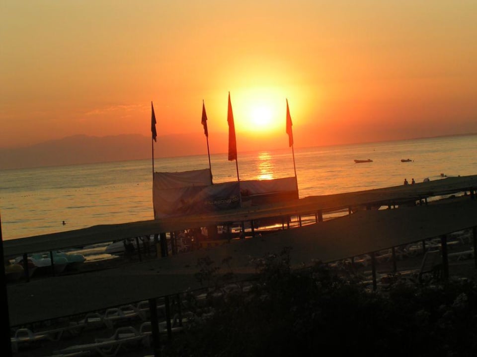 Sonnenuntergang Hotel Sirma