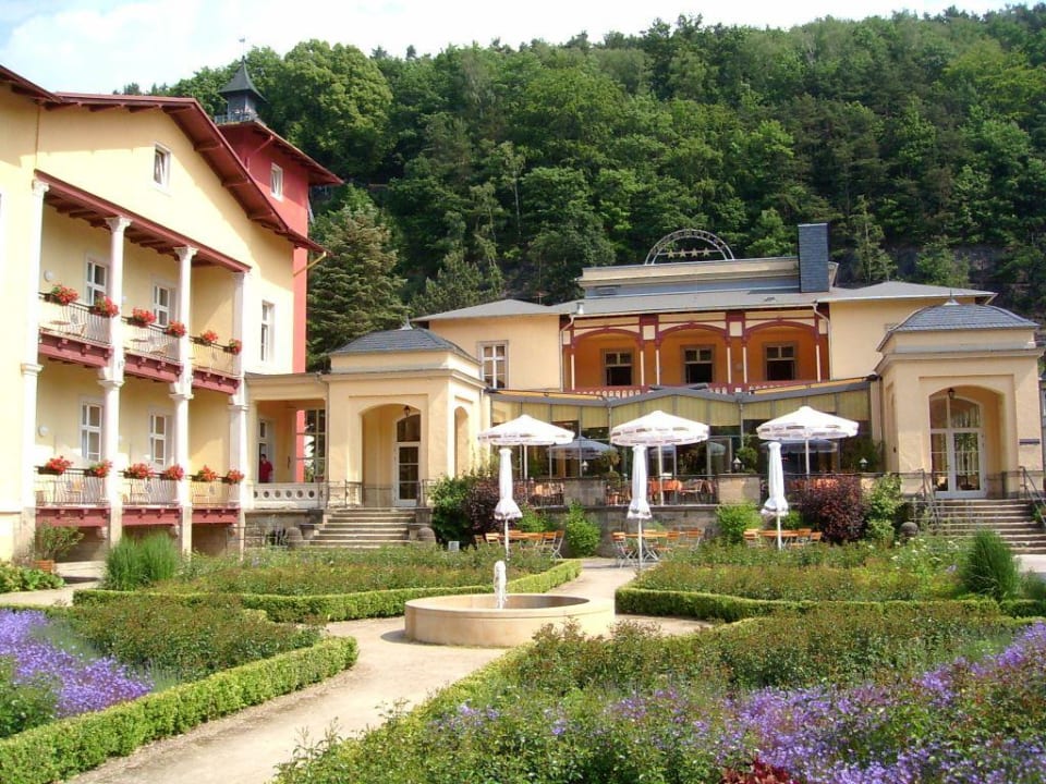 Garten und Restaurant Parkhotel Bad Schandau