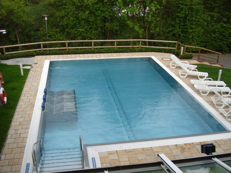 Ausblick von unserem Balkon Hotel Herzog Heinrich