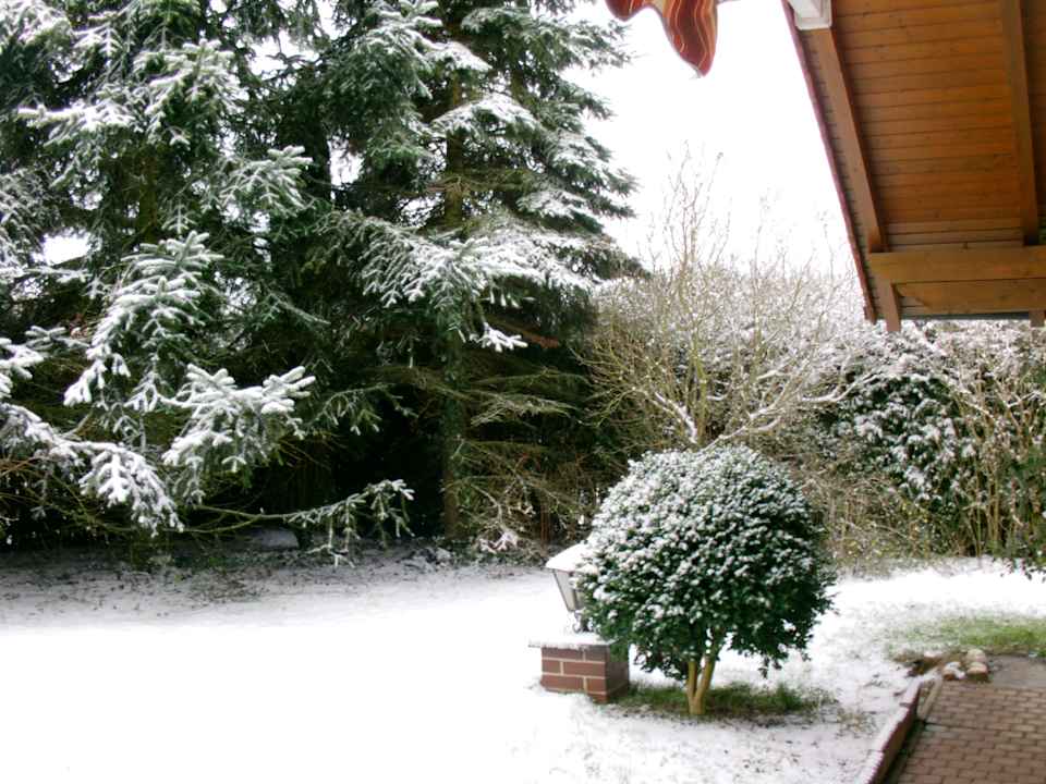 Gartenanlage Ferienhaus Lerche