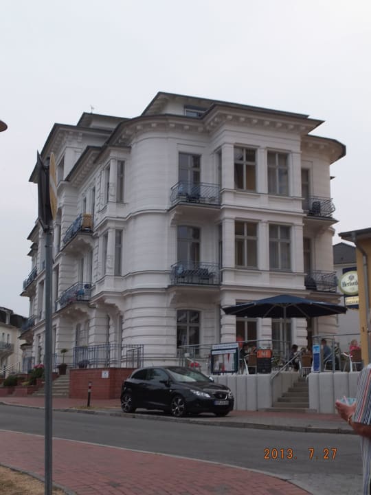 Seeschloß vom Maritm-Hotel aus gesehen Ferienwohnung Seeschloß Heringsdorf, Appartement 6